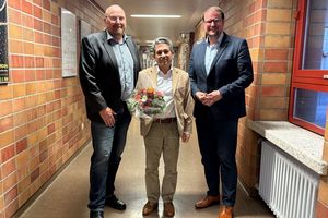 Begrüßung von Chefarzt Nasser Fahami